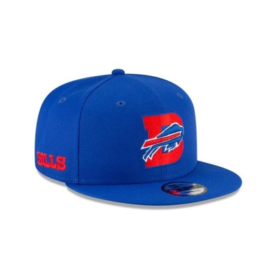 Sapca New Era Buffalo Bills NFL Logo Mix 9FIFTY Snapback - Albastri